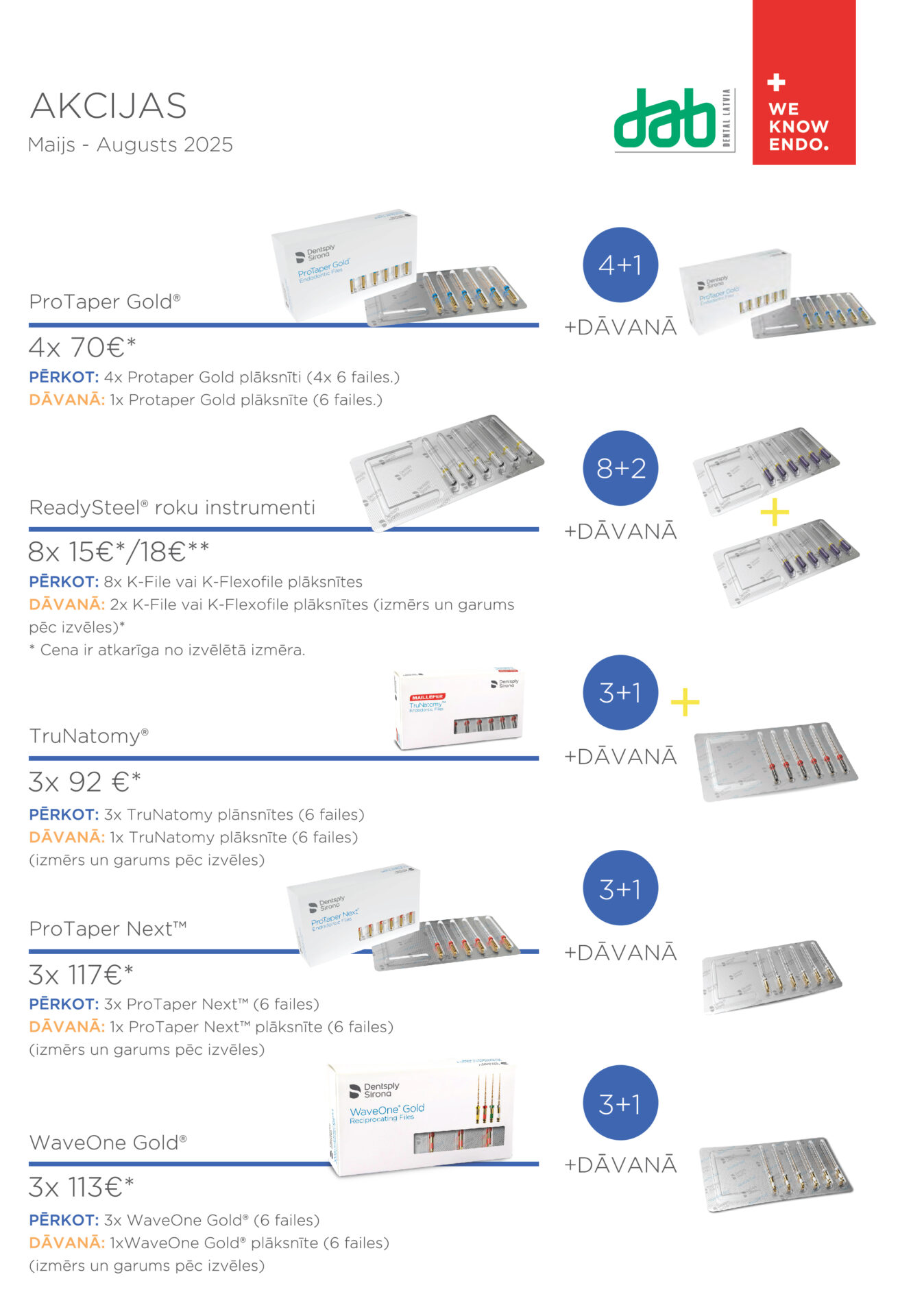 Dab DentsplySirona 2025maijs augusts akcijas 06