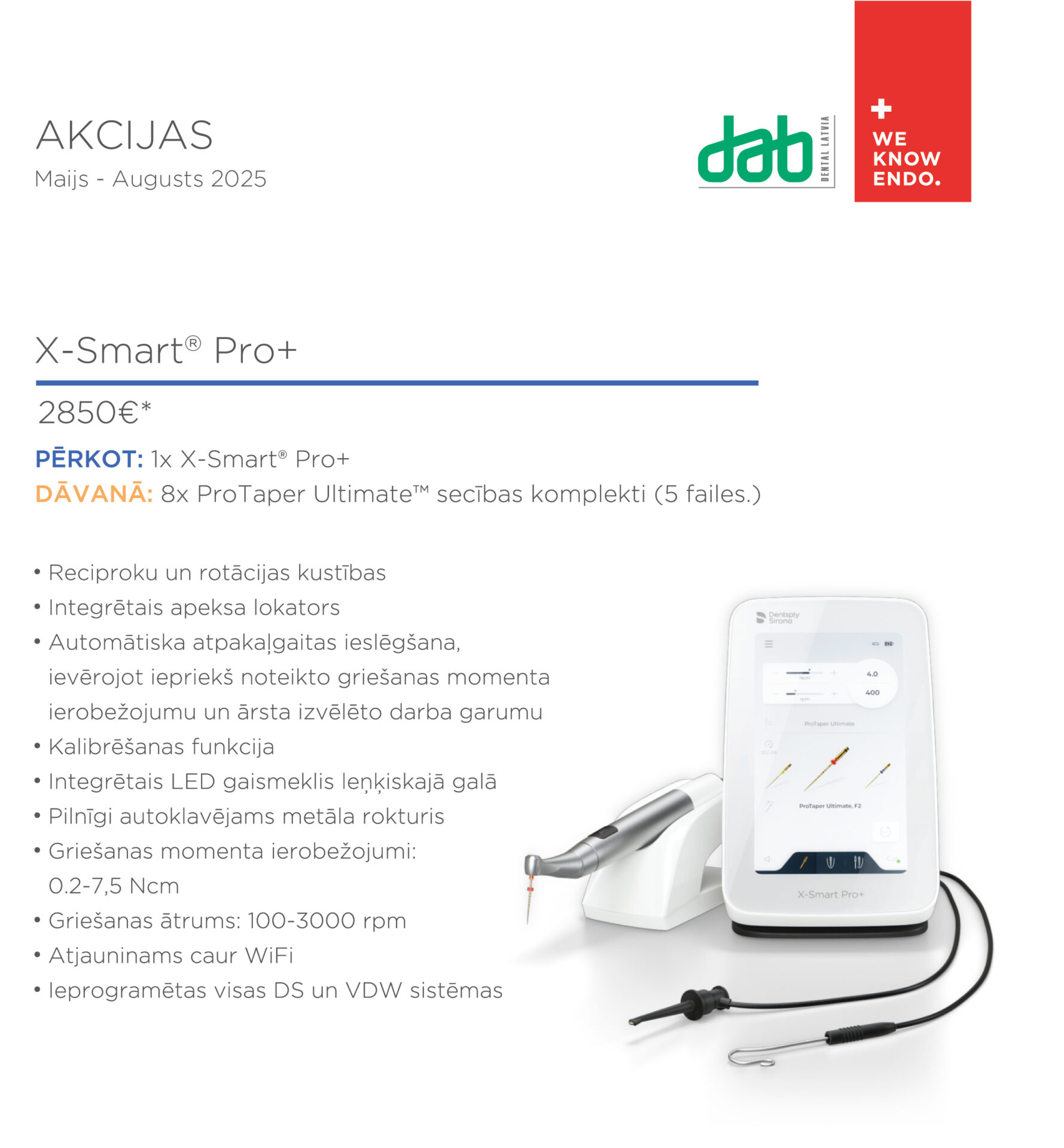 Dab DentsplySirona 2025maijs augusts akcijas 07 07